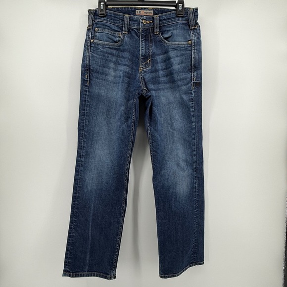5.11 Tactical Other - 5.11 Tactical Men's Dark Wash Straight Leg Denim Jeans Size 30x30